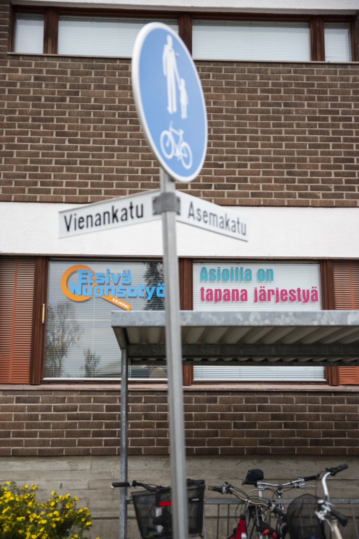 Ohjaamo Nuppa kuvattuna ulkoa.