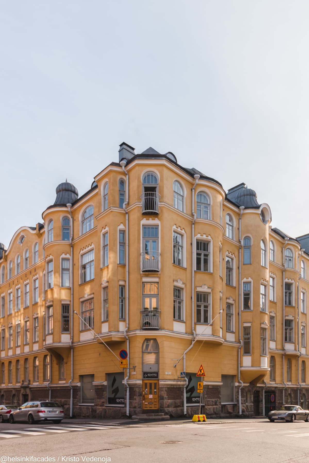 Kristo Vedenoja @helsinkifacades Bellona-rakennus Luotsikatu 8