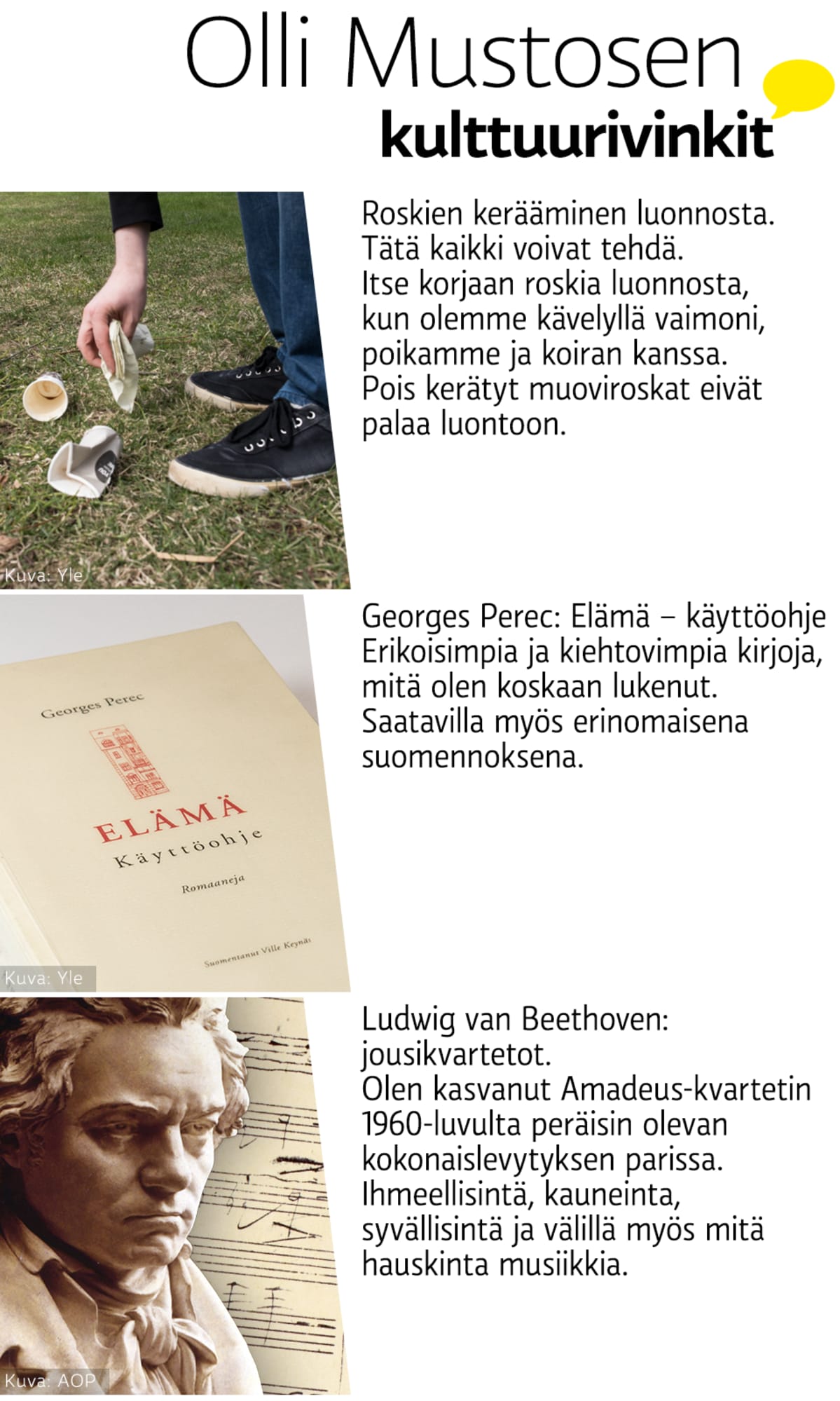 Kulttuurivinkit