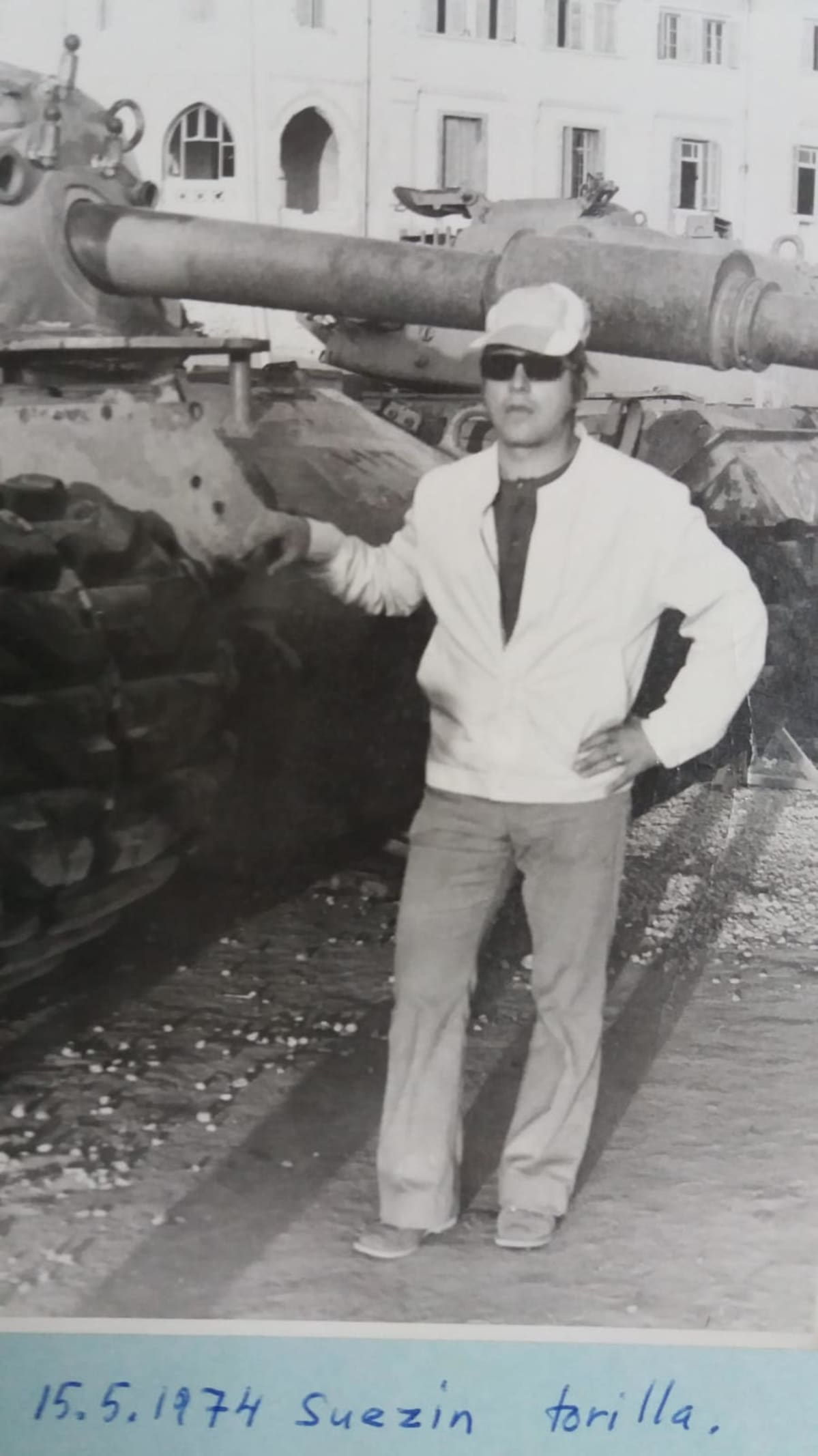 Arvi Lind Suezin torilla 1974