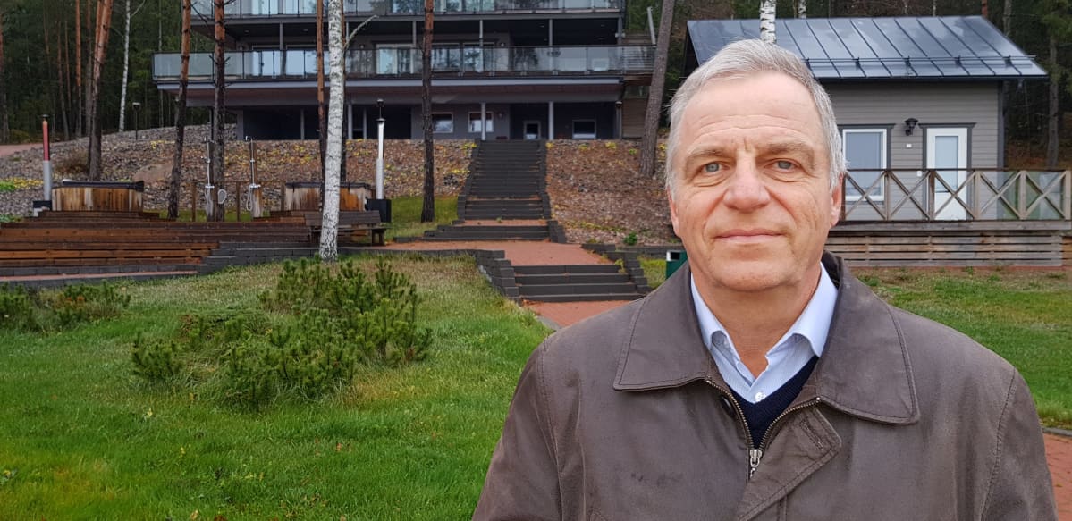 Airiston Helmen hallituksen jäsen Dan Högström.