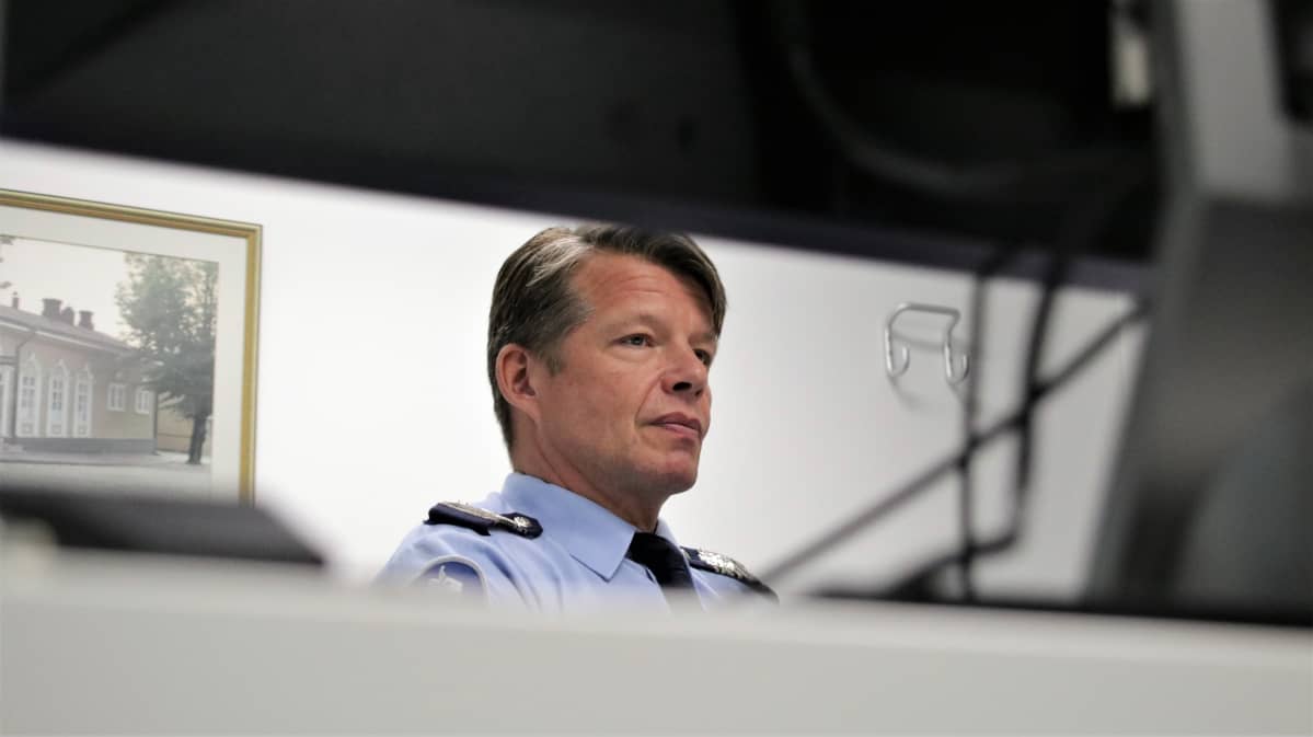Kaakkois-Suomen poliisilaitoksen apulaispoliisipäällikkö Kari Hyyryläinen