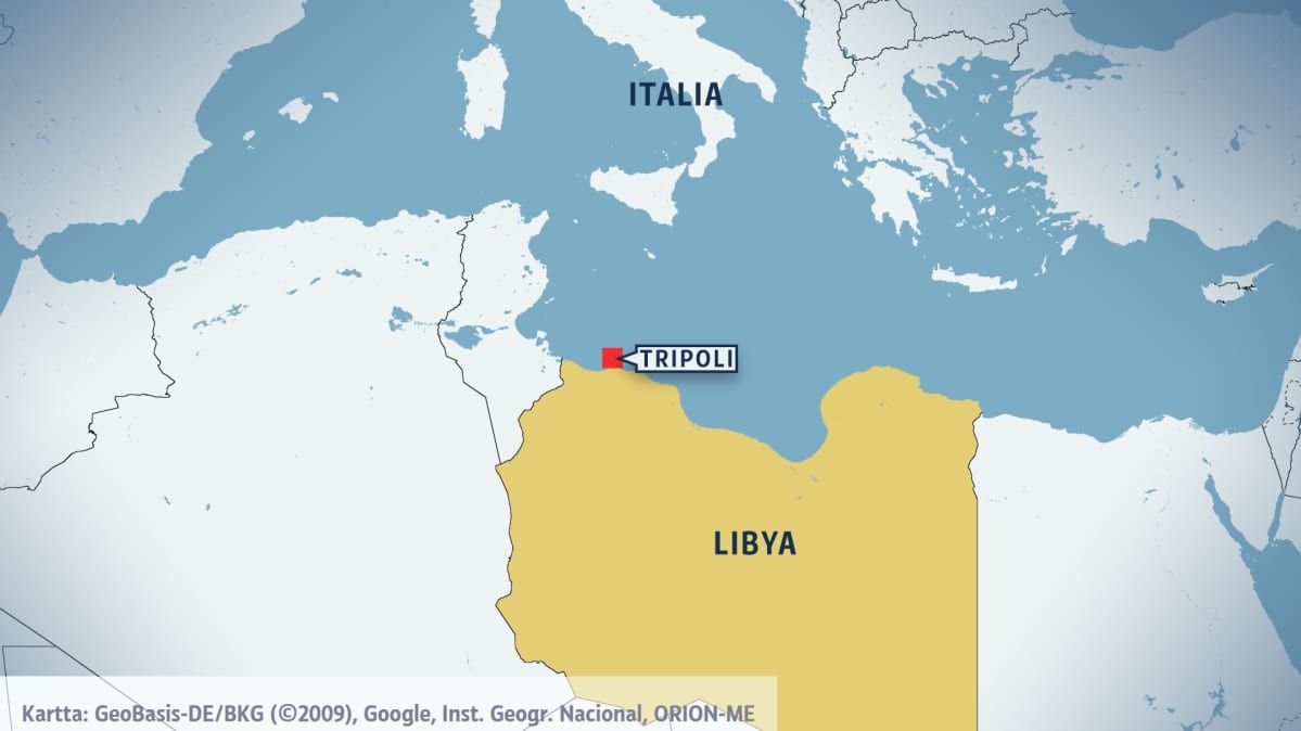 libyan kartta Libya Ei Osoita Rauhoittumisen Merkkeja Poikkeuksellinen Itsemurhaisku Tripolissa Yle Uutiset Yle Fi libyan kartta