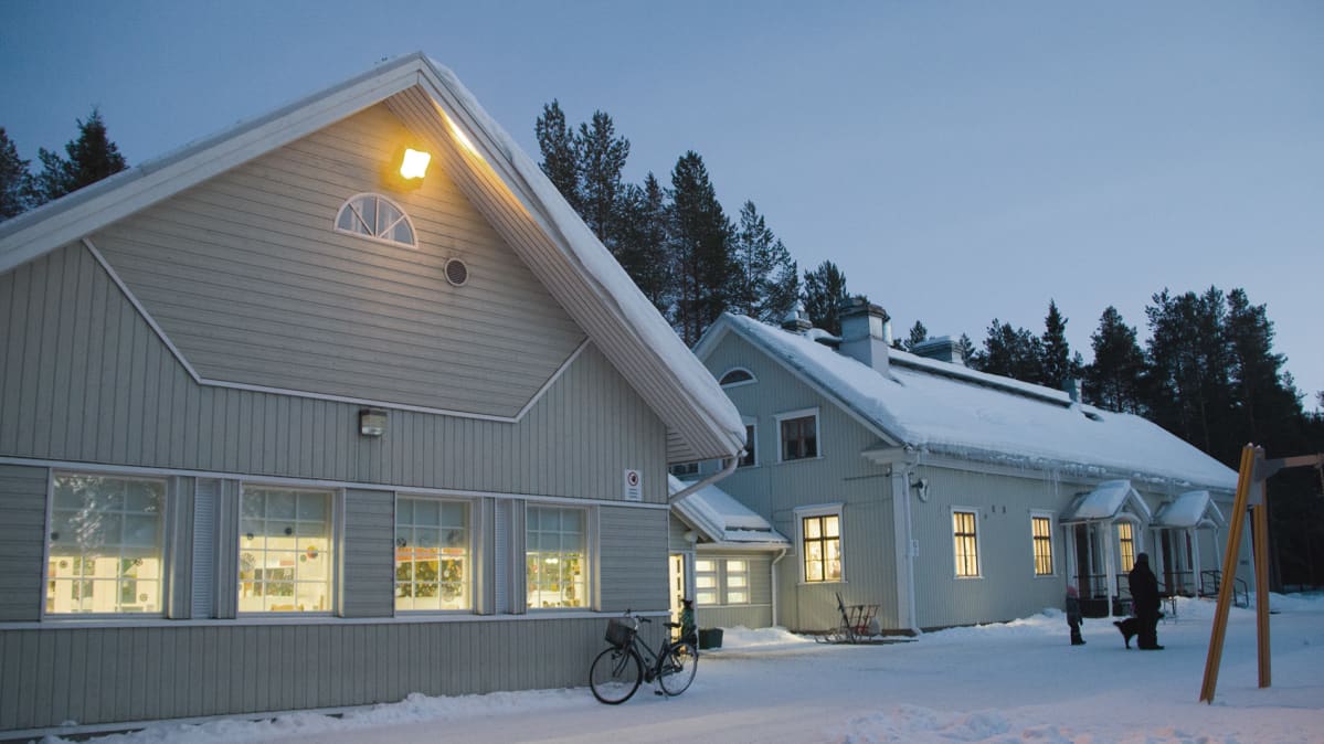 Keiskan kyläkoulu Haukiputaalla