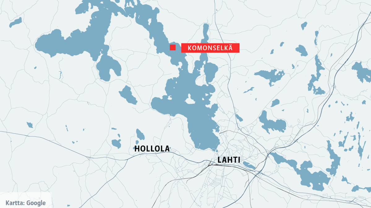 vesijärvi kartta Lapsi putosi veneestä ja hukkui Hollolassa | Yle Uutiset | yle.fi vesijärvi kartta