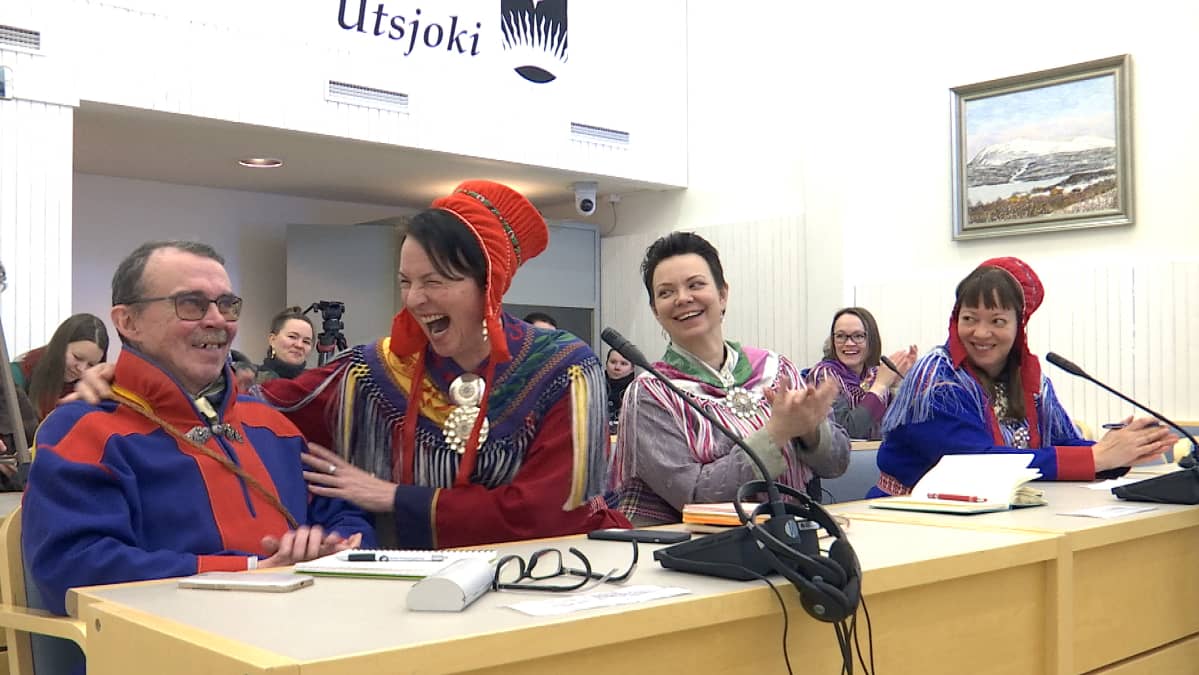 Ohcejoga duopmu, Esko Aikio, Heidi Eriksen, Kati Eriksen ja Anne Nuorgam.