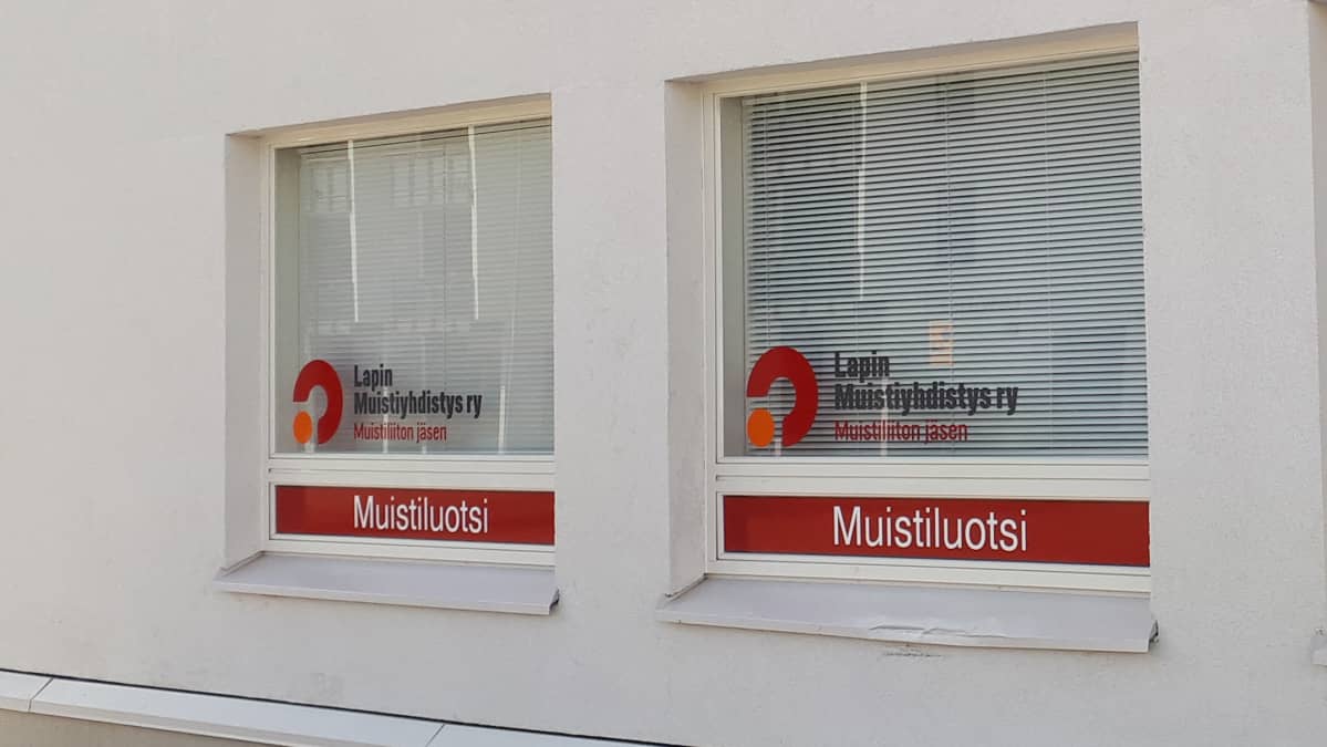 Lapin muistiyhdistys ry:n toimitila Rovaniemellä Lapinkadulla.