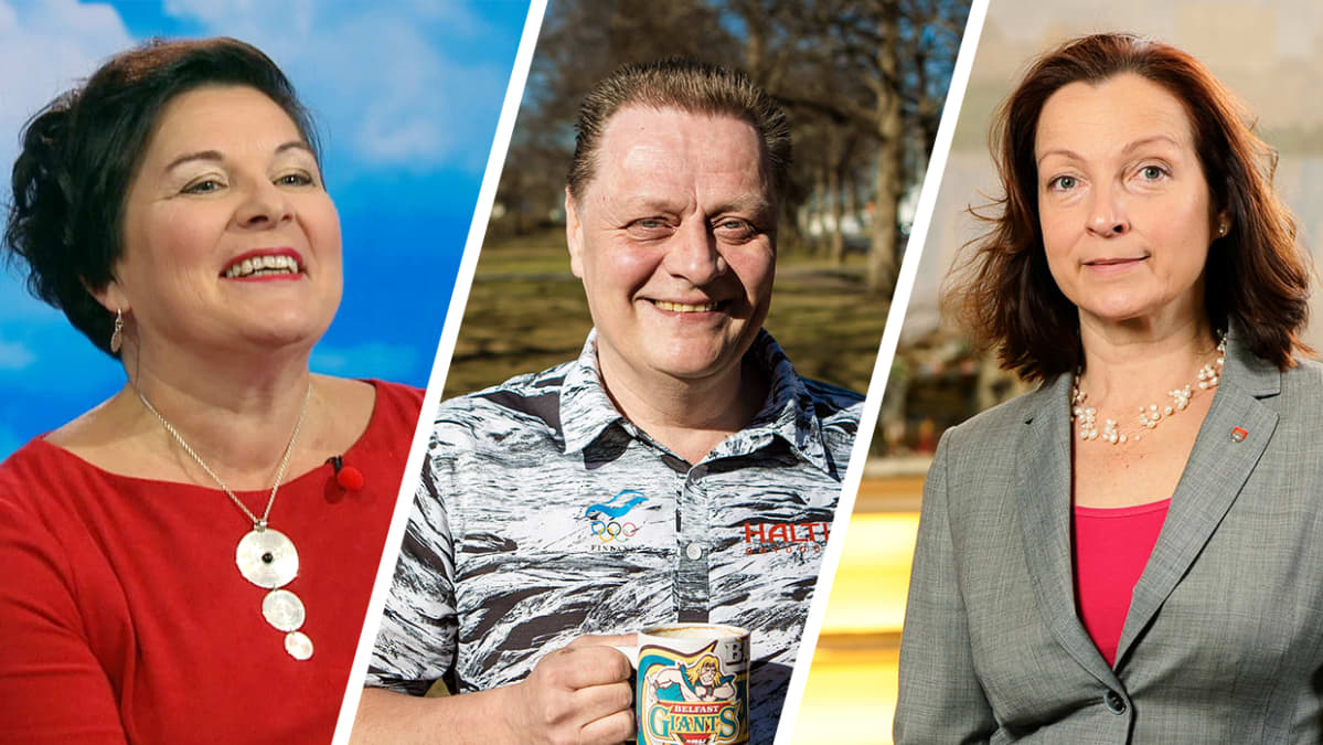 Sari Kaasinen Savonlinna, Perttu Pesä Tampere, Piia Rantala-Korhonen Oulu