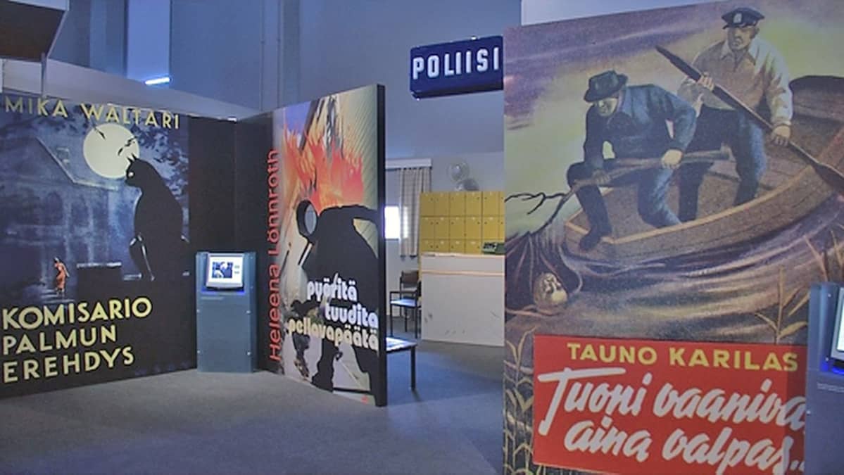 Poliisimuseon Poliisi filktiossa -näyttely
