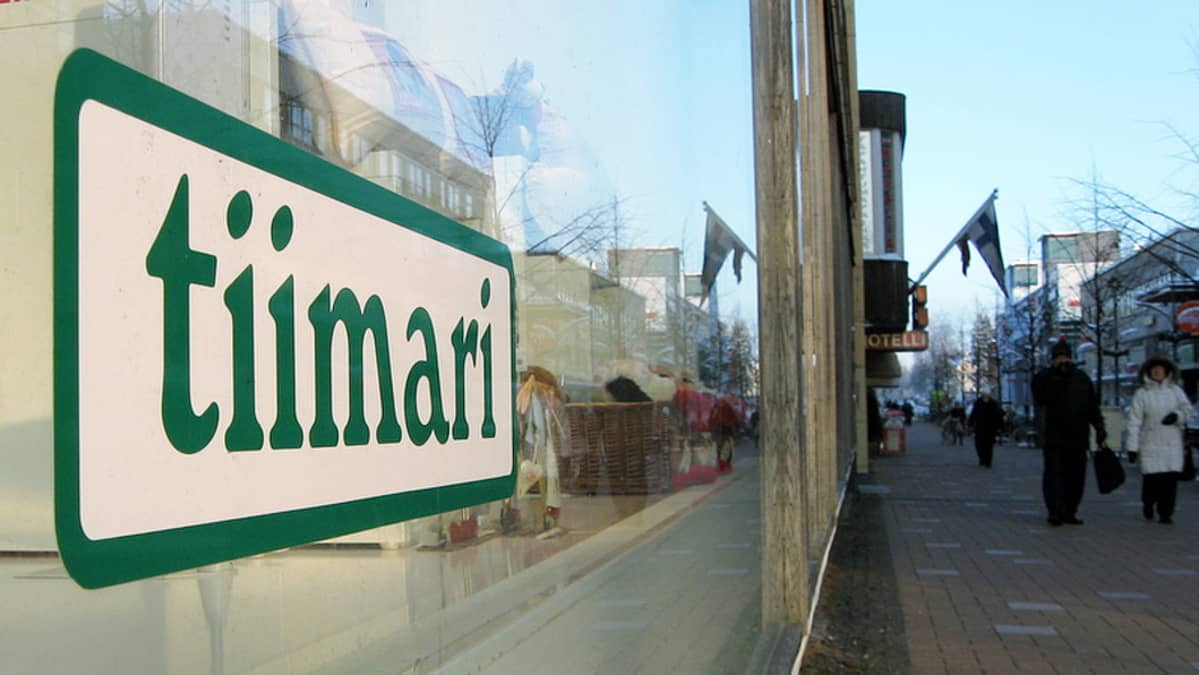 Tiimarin myymälä Joensuun keskustassa.
