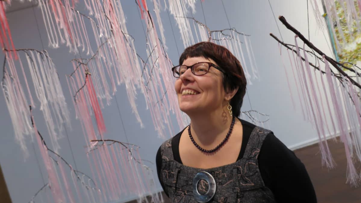 Rovaniemen taidemuseo amanuenssi Riitta Kuusikko