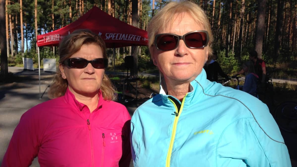 Arja Rissanen ja Kirsi Kettunen