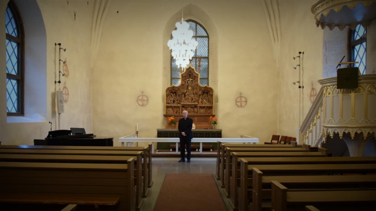 Reijo Sillanpää Vanajan kirkossa