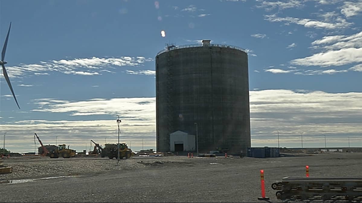 LNG-terminaali Tornio Röyttä.