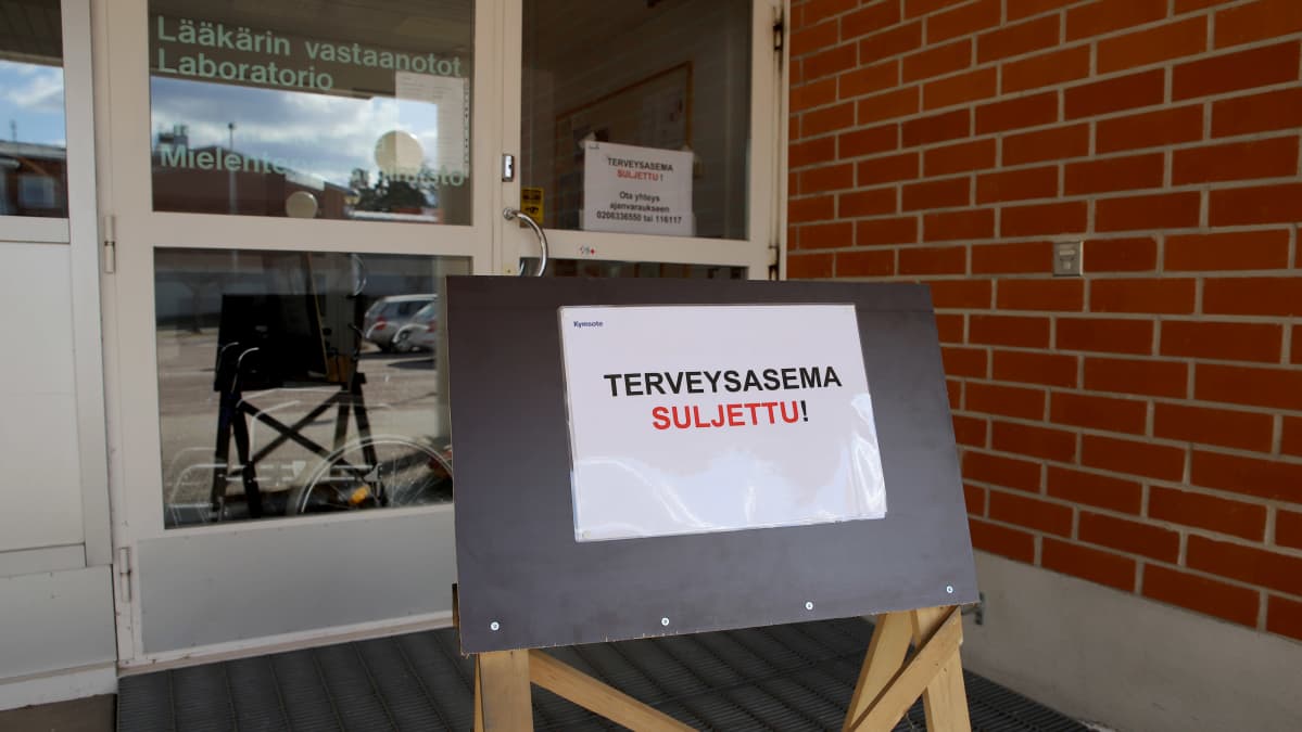 Miehikkälän terveyskeskus suljettu