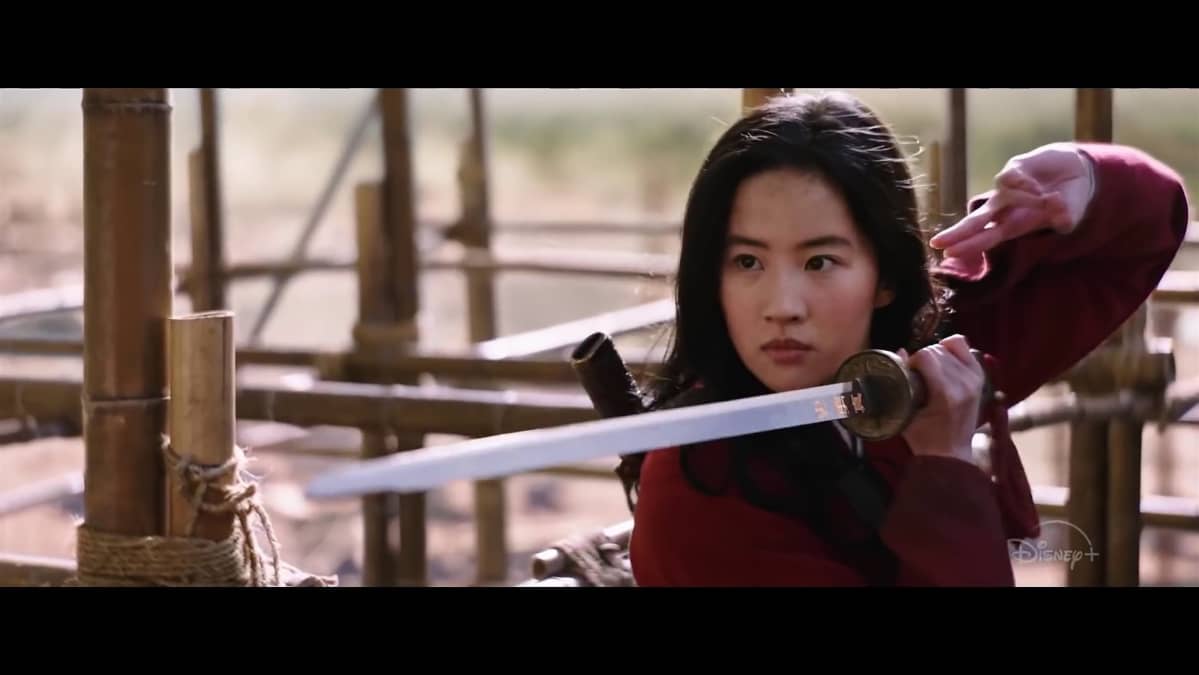 Kohtaus Mulan-elokuvasta, Liu Yifei