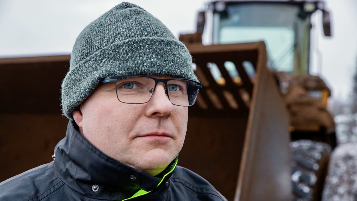Turveyrittäjä Marko Nummijärvi Kauhajoelta