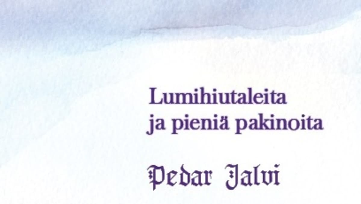 Pedar Jalvi-kirjan alustava kansikuva