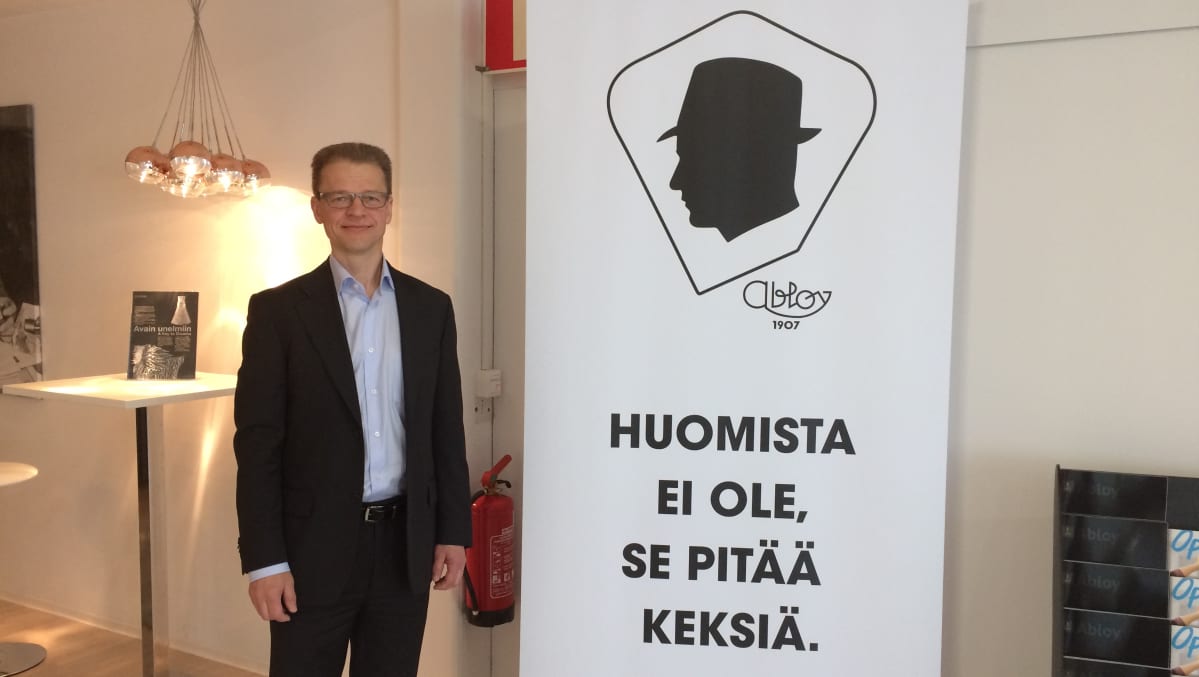 Abloyn toimitusjohtaja Jari Toivanen.