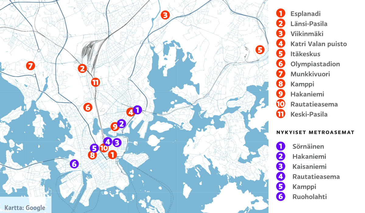 helsingin tunneliverkosto kartta Helsinki kätkee alleen maanalaisen kaupungin – kokosimme 11  helsingin tunneliverkosto kartta