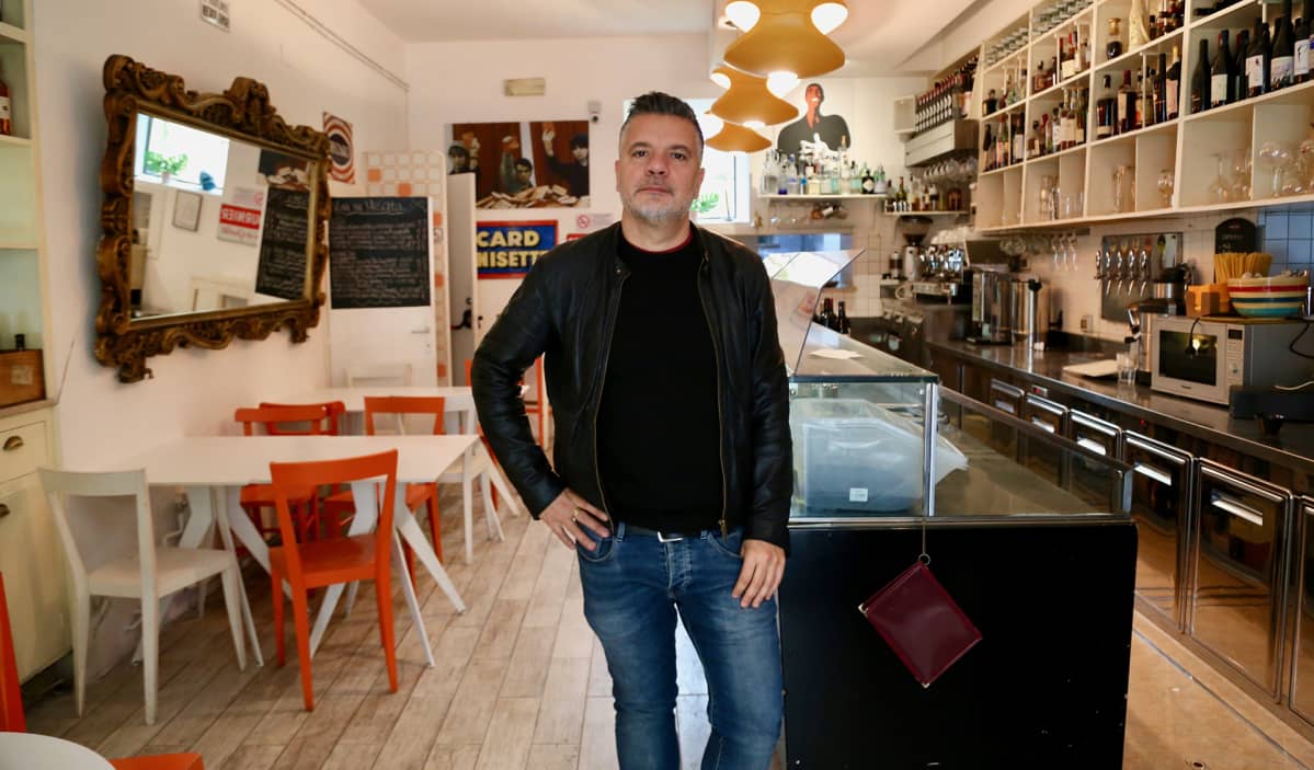 Roomalaisyrittäjä Massimo Innocenti.