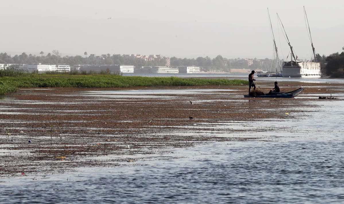 Kalastajia Niilillä Egyptissä.