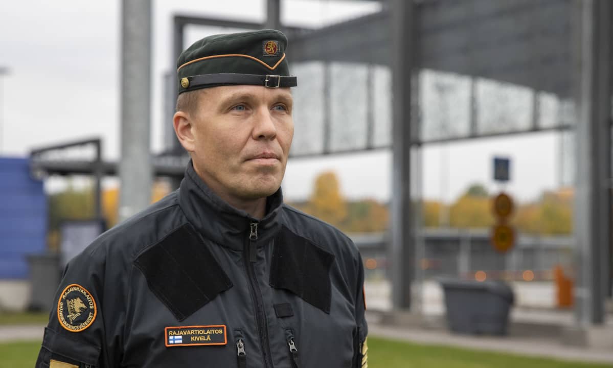 Kaakkois-Suomen rajavartioston apulaiskomentaja Juha Kivelä.