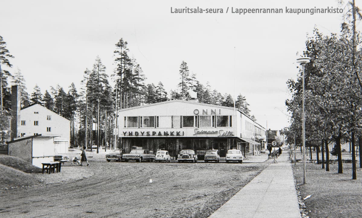 Lauritsalan Luukkaantori vuonna 1965.