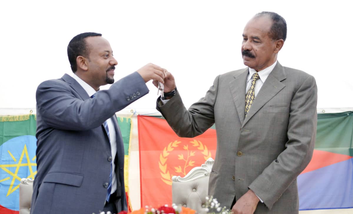 Abiy Ahmed ja Isaias Afwerki