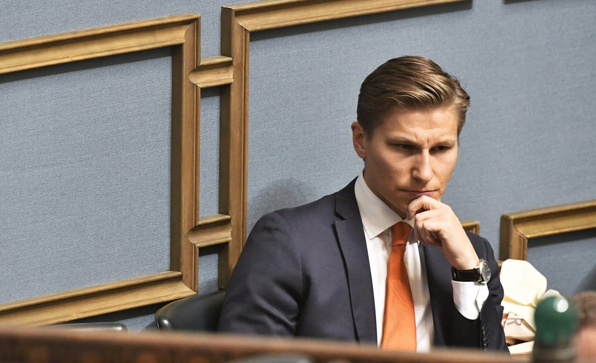 Oikeusministeri Antti Häkkänen.