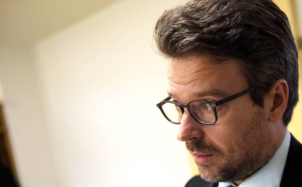 Vihreiden puheenjohtaja Ville Niinistö.
