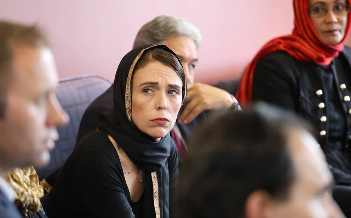Uuden-Seelannin pääministeri Jacinda Ardern.