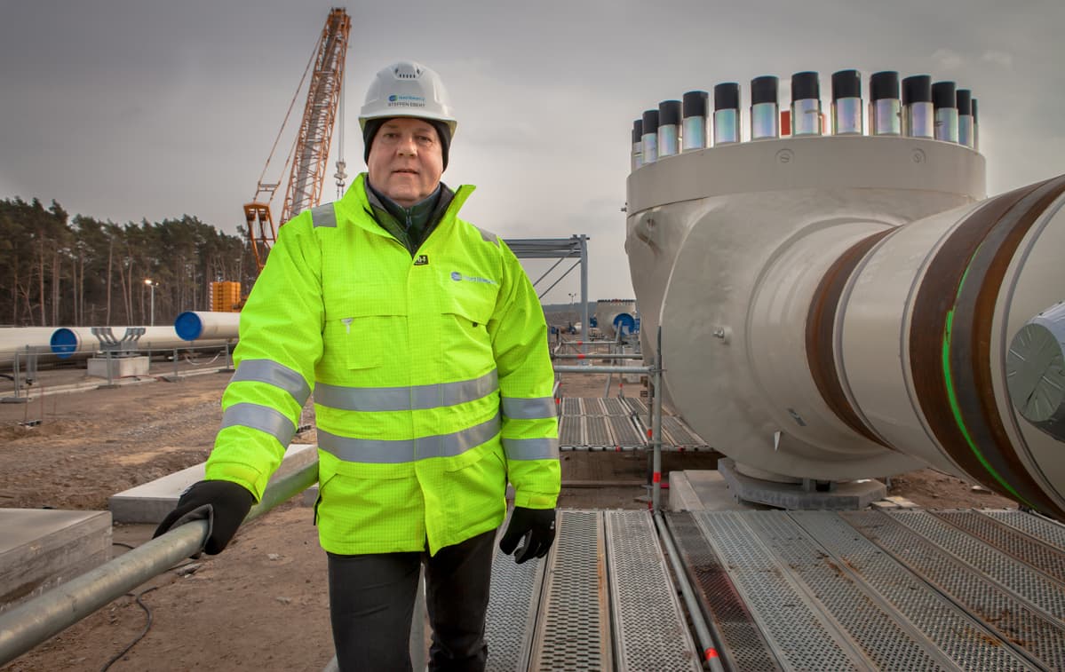 Nord Stream 2-yhtiön viestintäpäällikkö Steffen Ebert .