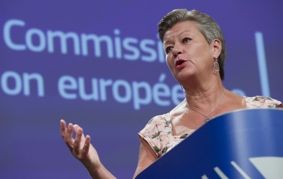 Sisäasiainkomissaari Ylva Johansson
