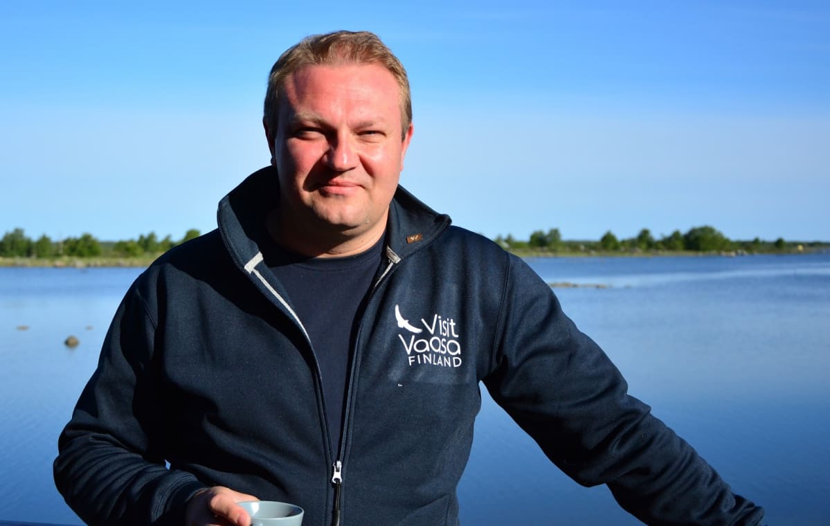 Visit Vaasan toimitusjohtaja Max Jansson
