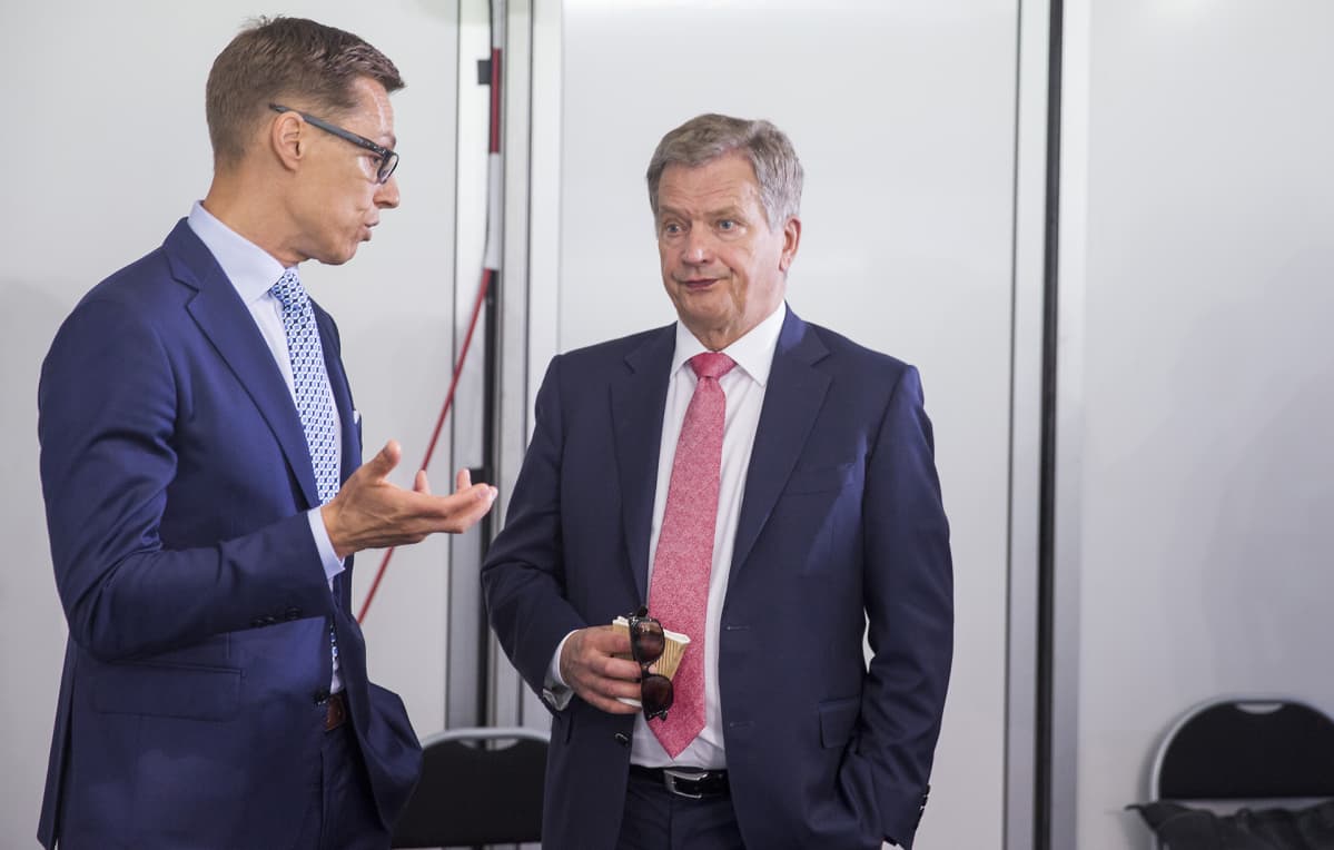 Sauli Niinistö ja Alexander Stubb
