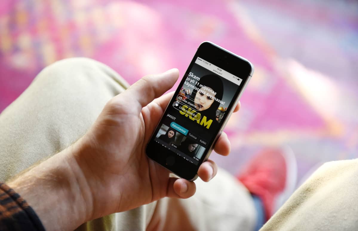 Skam -ohjelman sivusto Yle Areenassa.