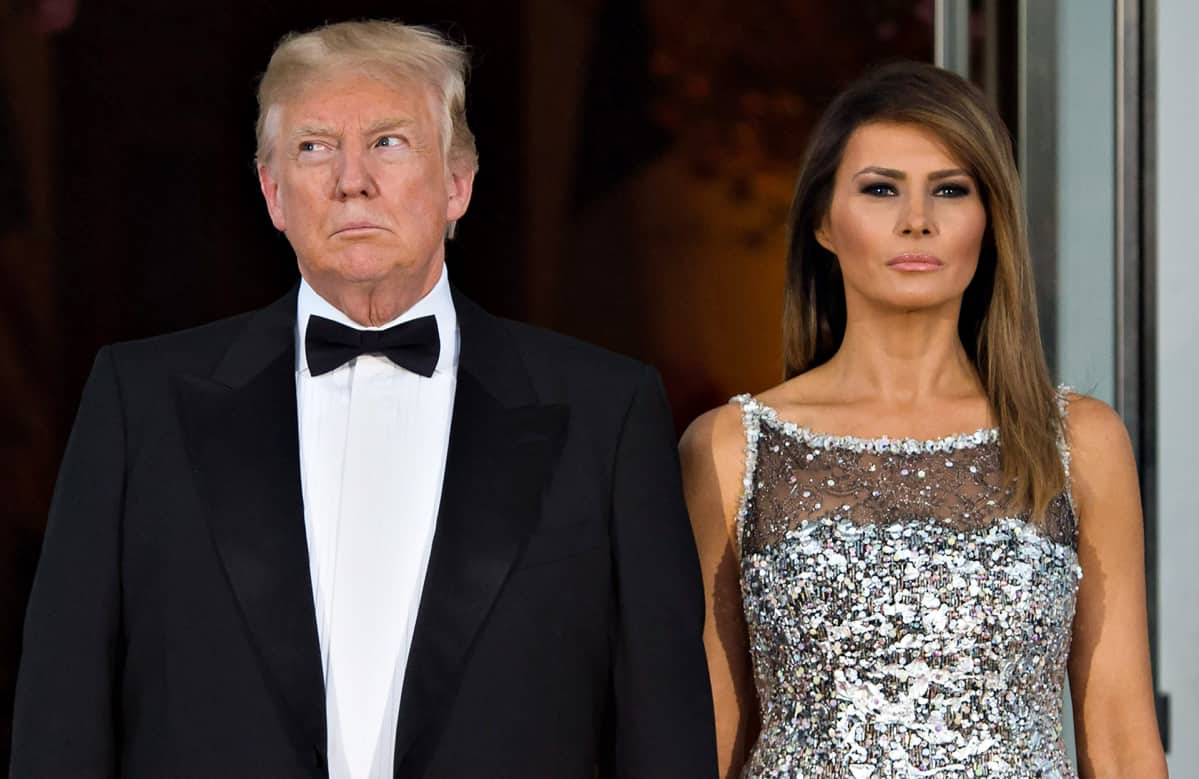 Donald Trump ja Melania Trump.