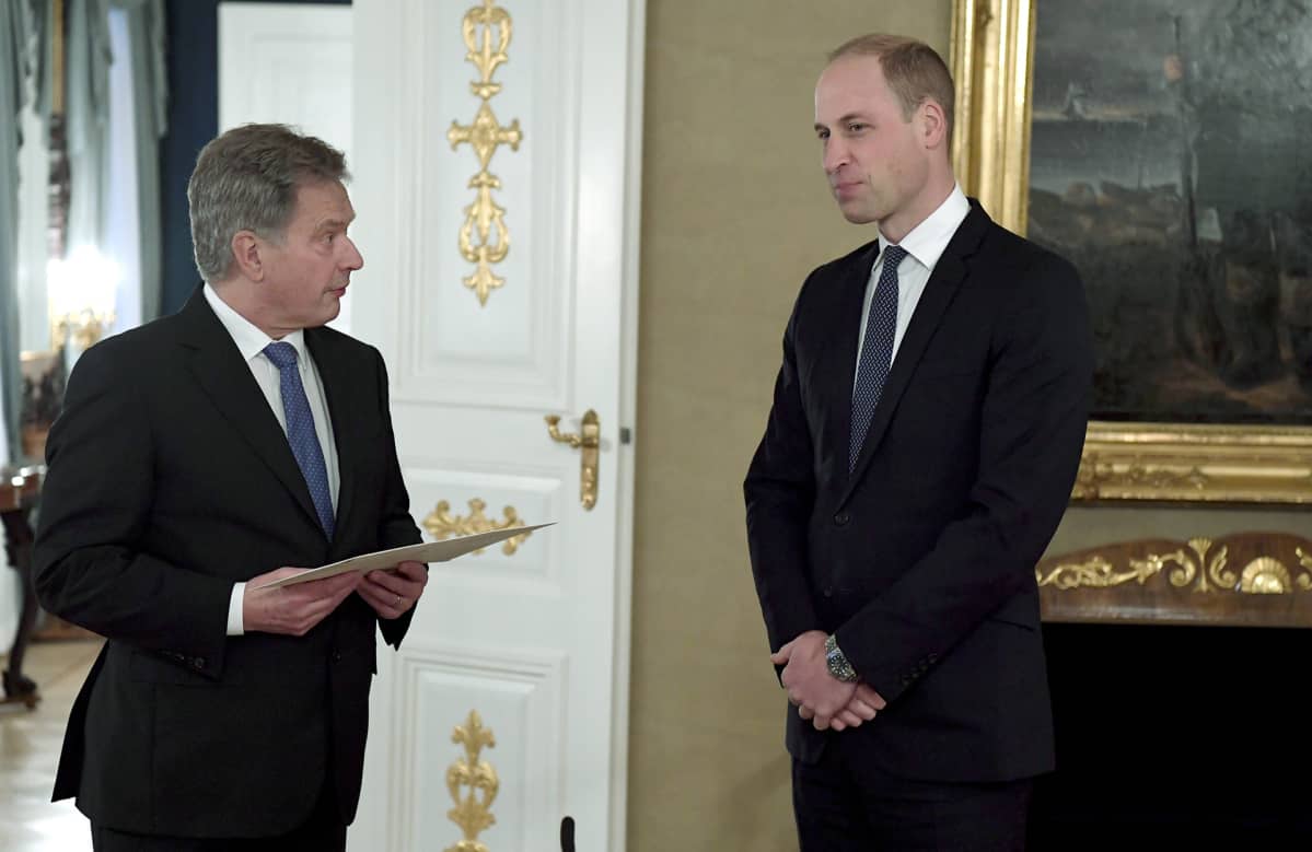 Niinistö ja Prinssi William