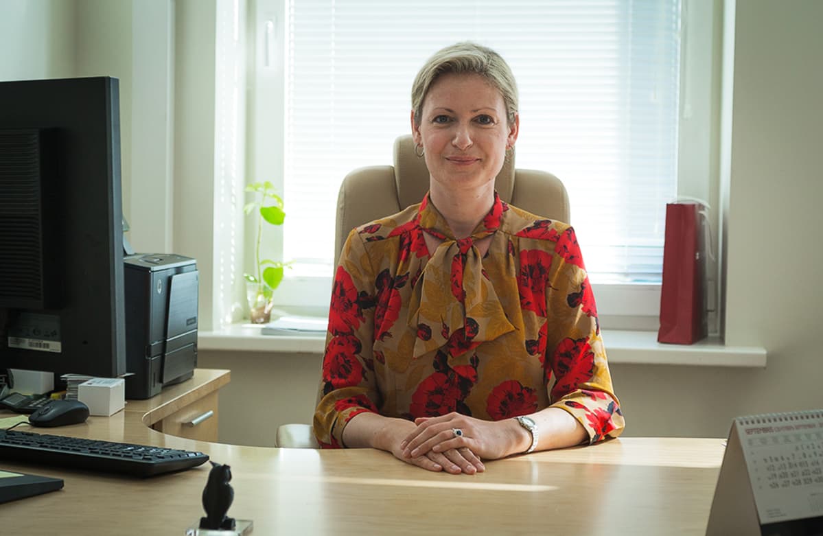 Stradiņš-yliopiston kansainvälisen osaston johtaja Baiba Pētersone.
