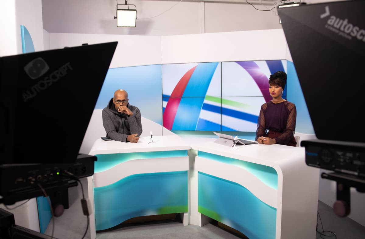Wali Hashi ja Ujuni Ahmed. Koronauutiset.