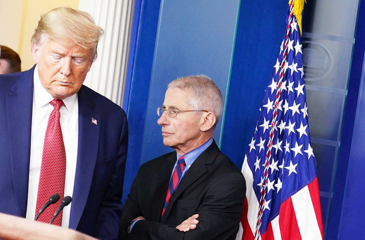 Donald Trump ja Anthony Fauci