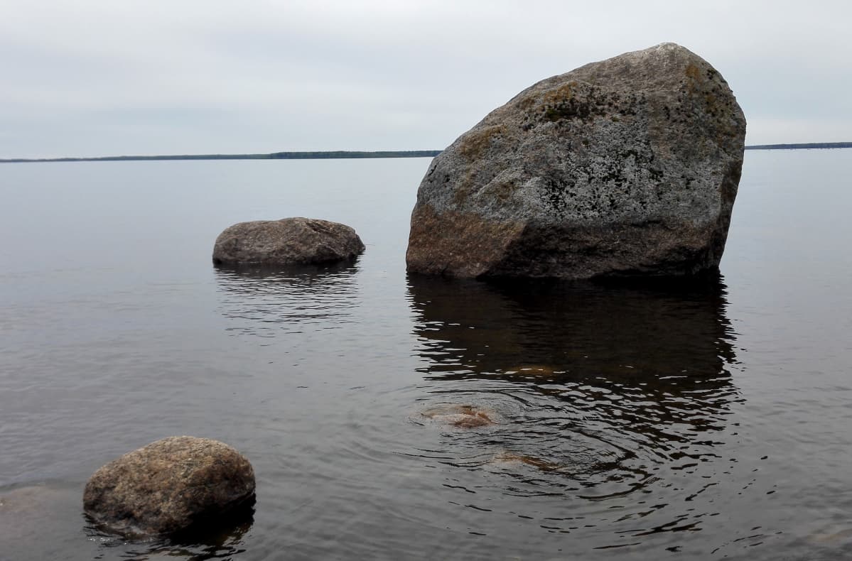 Hugo Simberg maalasi näissä maisemissa Säkkijärvellä
