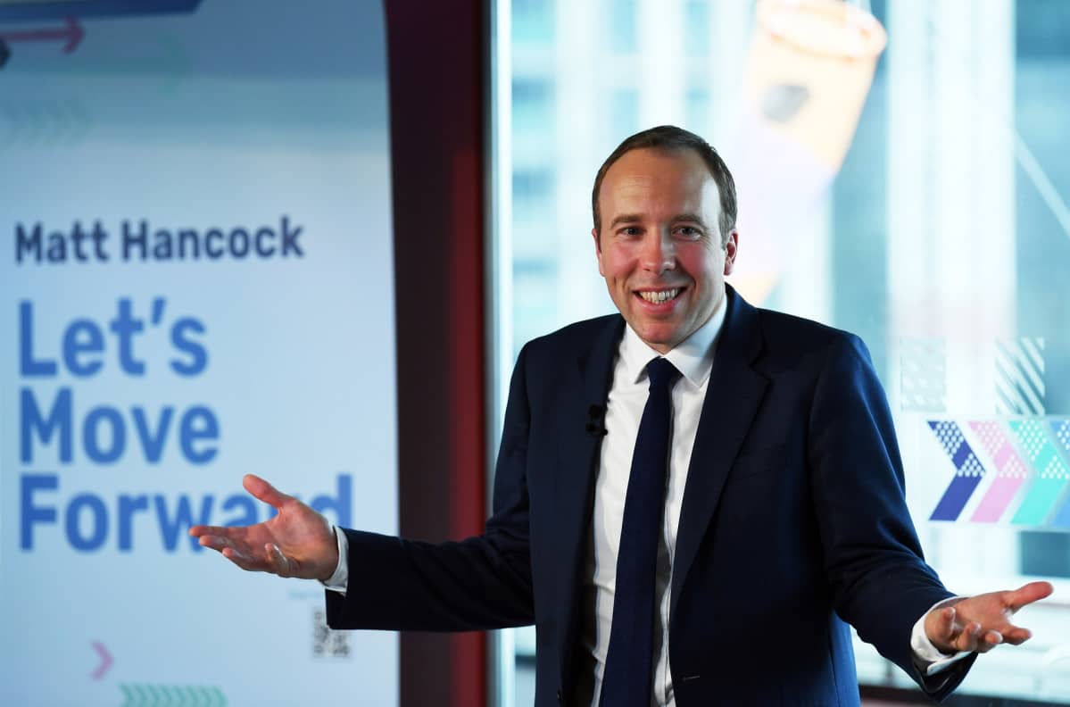 Matt Hancock.