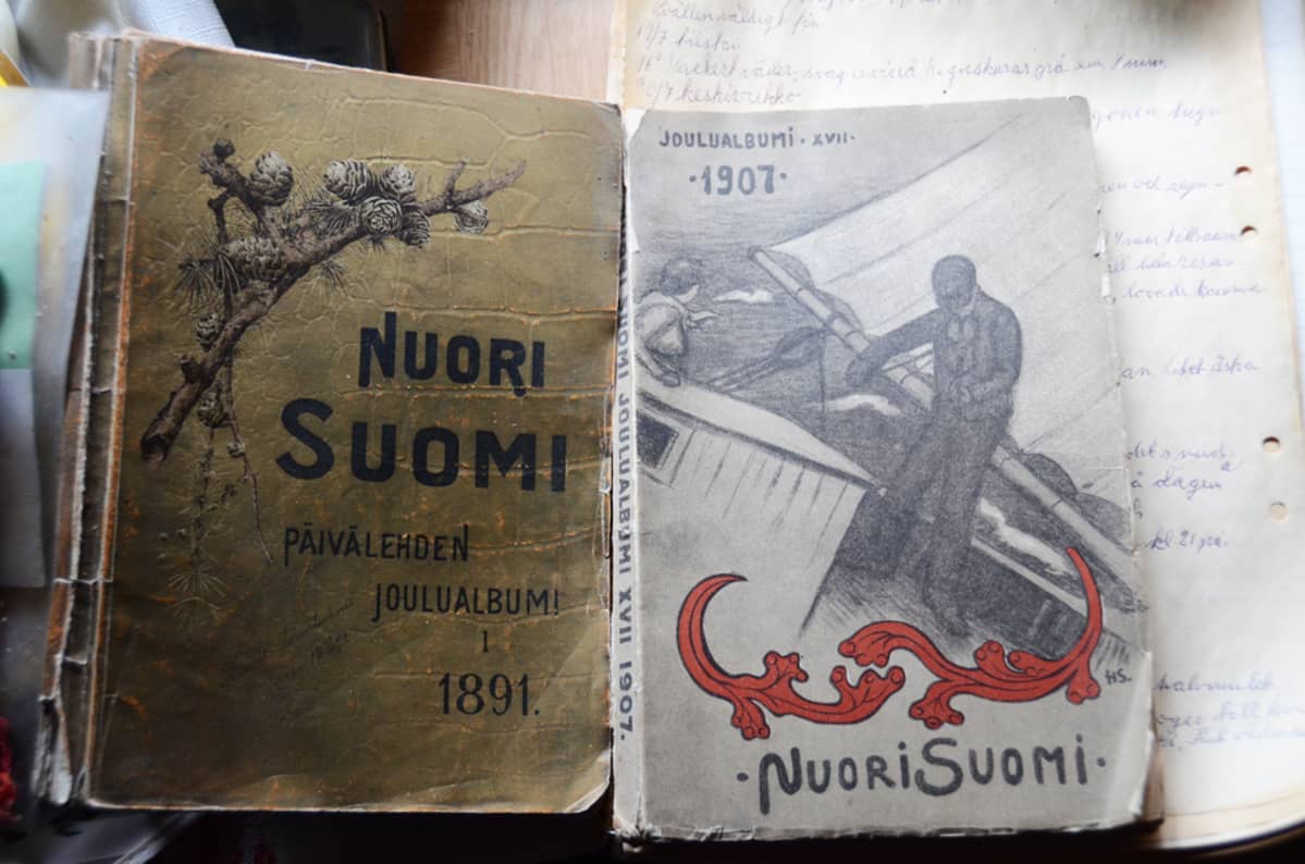Nuori Suomi -kirjoja.