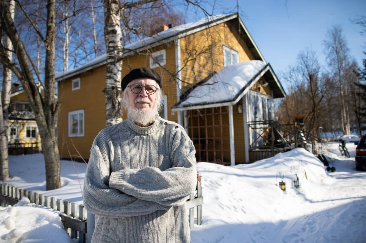 Heinäpäässä asuva Kari Parkkinen Oulusta