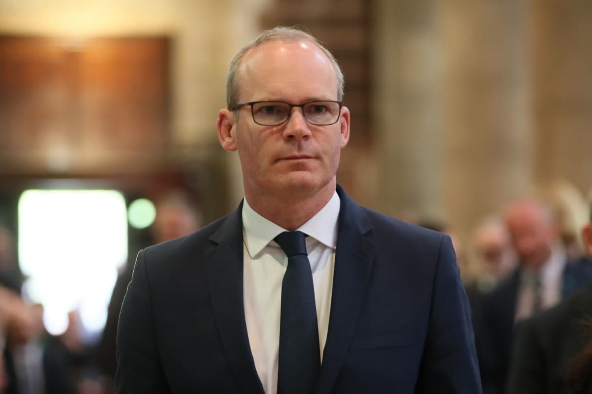 Irlannin varapääministeri ja ulkoministeri Simon Coveney.