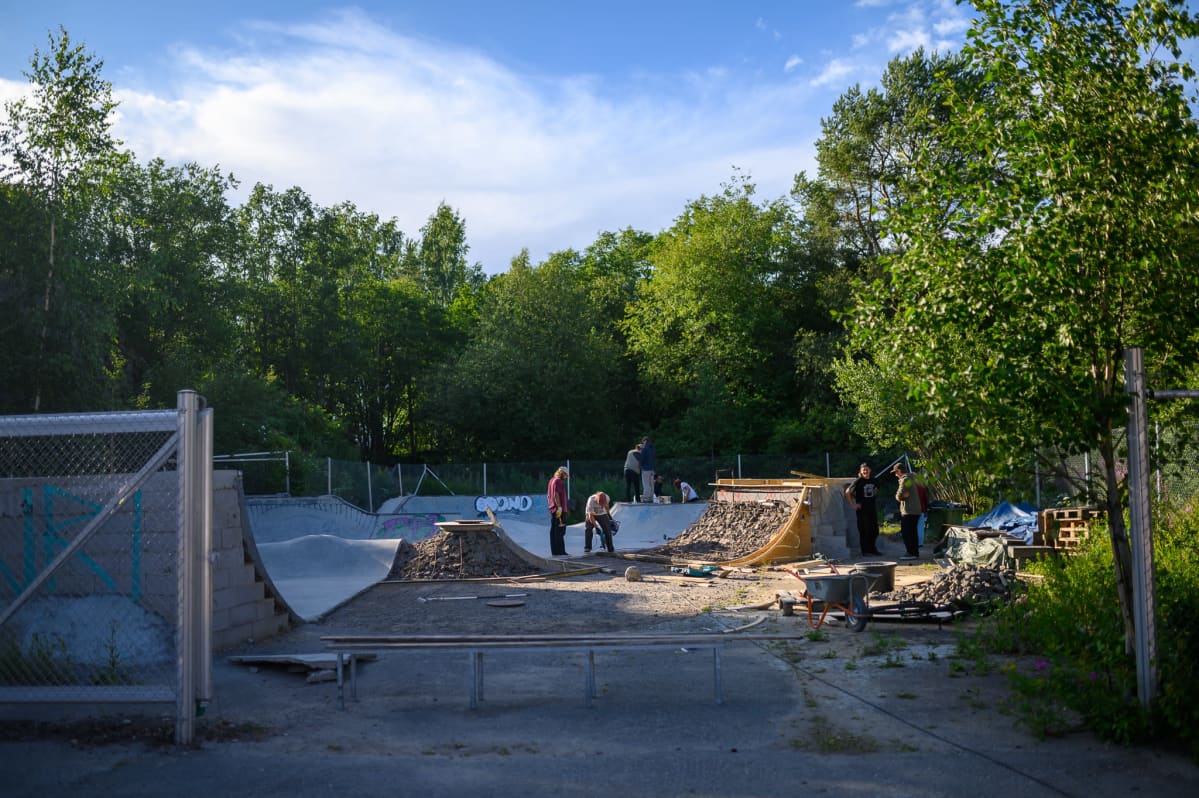 Mikkelin Rokkalan skeittipuiston laajennus