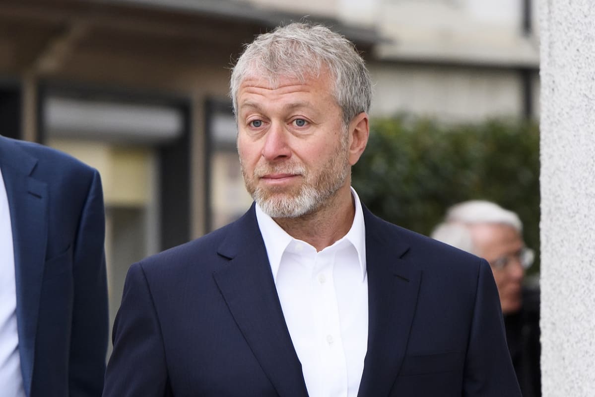 Venäläisliikemies Roman Abramovitš Sveitsin Fribourgissa 02.05.2018.