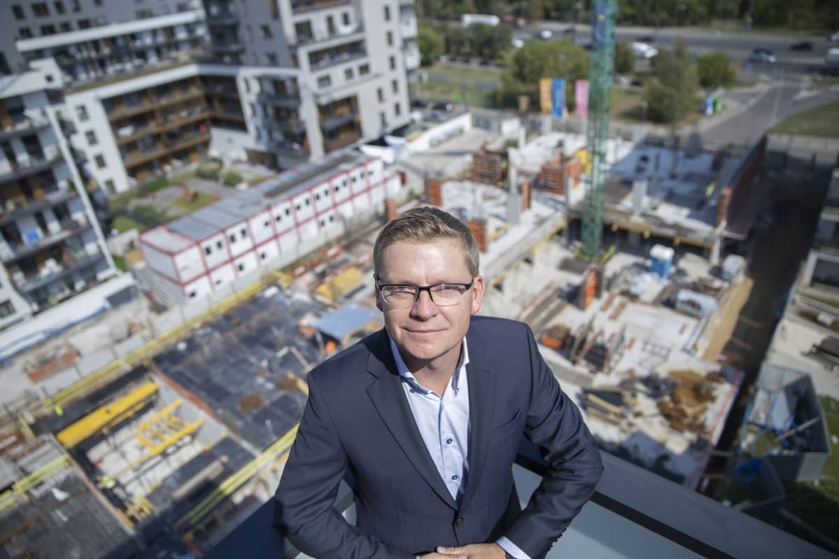 YIT:n Puolan-johtaja Tomasz Konarski haluaa laajentaa yrityksen toimintaa myös Varsovan ulkopuolelle.